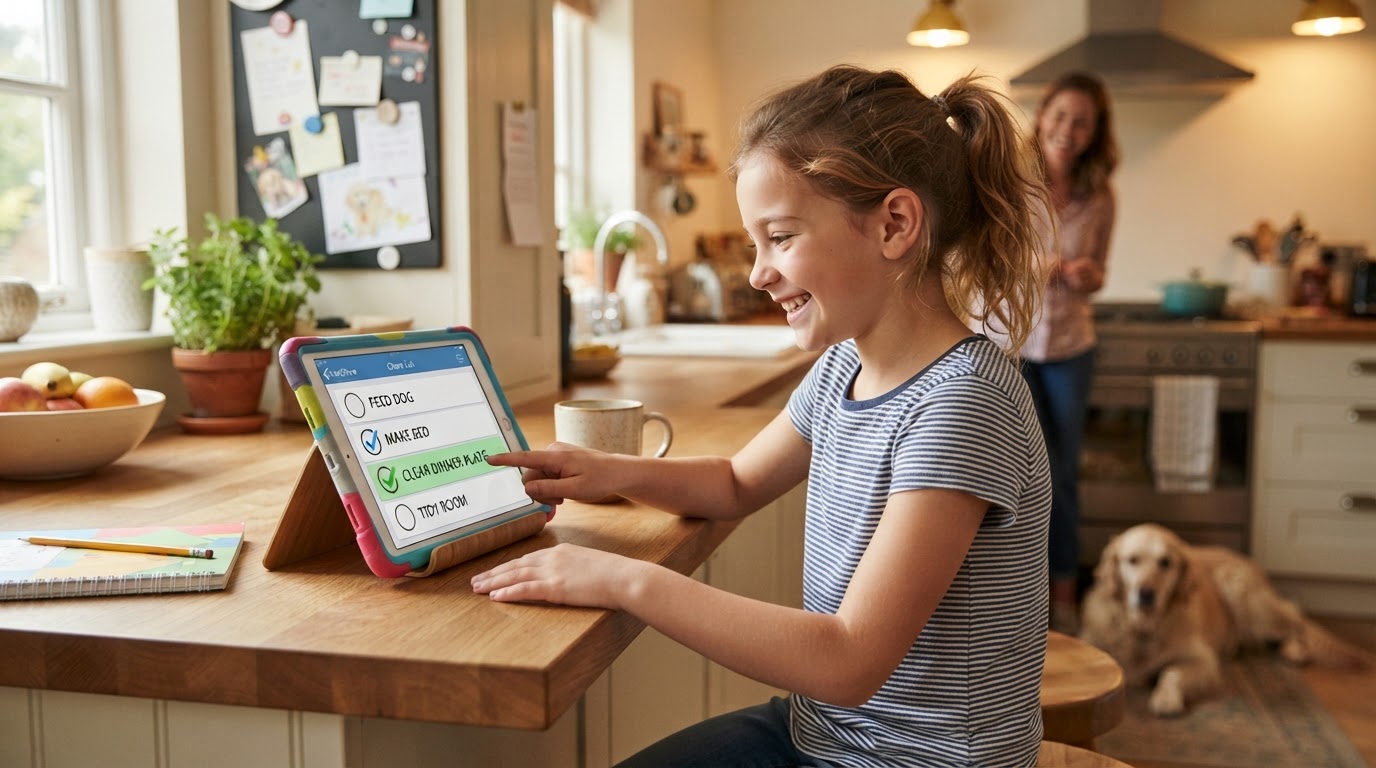 How to Use a Shared To-Do List for Kids’ Chores